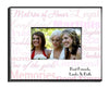 Personalized Matron of Honor Picture Frame - ShadesPink - JDS