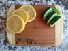 Personalized Cutting Bar Board 6x8 (Rounded Edge) Bamboo - 11 Different Designs!