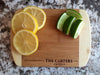 Personalized Cutting Bar Board 6x8 (Rounded Edge) Bamboo - 11 Different Designs!