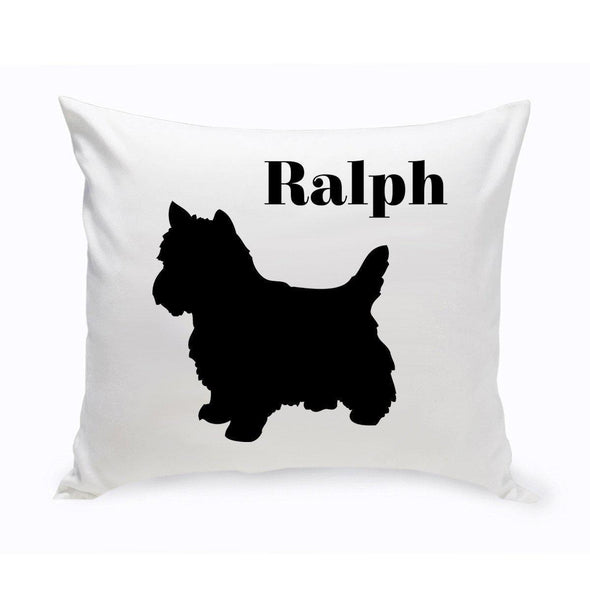Personalized Dog Throw Pillow - YorkshireTerrier - JDS