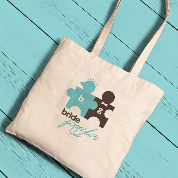Personalized Canvas Totes - Bride and Bride to Be -  - JDS