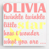 Personalized Kids Canvas Sign-Twinkle -  - JDS