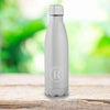 Personalized Stainless Steel Double Wall Insulated Water Bottle - Circle - JDS