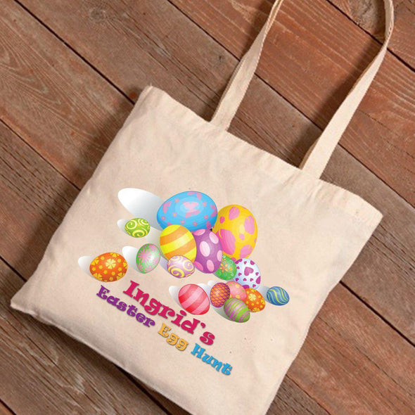 Personalized Easter Canvas Bag - Easter Eggs -  - JDS