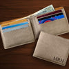 Personalized Bifold Wallet - Monogram - Tan - JDS