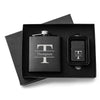 Personalized Flask & Lighter Gift Set - Stamped - JDS