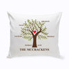Personalized Family Tree Throw Pillow - Traditional - JDS