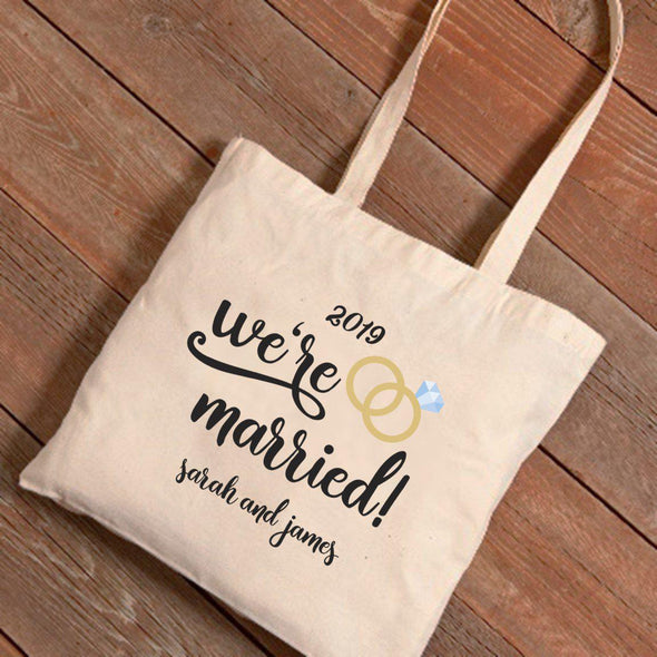 Personalized Tote Bag - We're Married -  - JDS