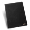 Monogrammed Black Portfolio with Notepad - RoseGold - JDS
