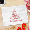Personalized Christmas Glass Cutting Board - 12 designs - Joy - JDS