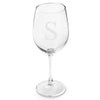 Personalized Wine Glasses - White Wine - Glass - 19 oz. - SingleInitial - JDS