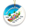 Personalized Ornament - Christmas Ornament - Elves Family - 5 - JDS
