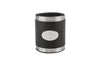 Personalized Black Leather Can Coolers -  - JDS