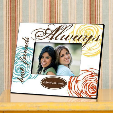 Personalized Picture Frame - Forever Friends Colorful Bouquet -  - JDS
