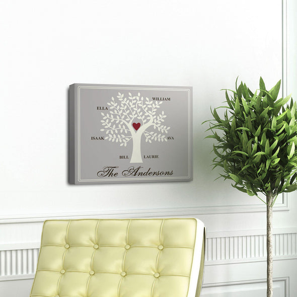 Personalized Family Signs - Family Tree - Multiple Designs - Contemporary - JDS