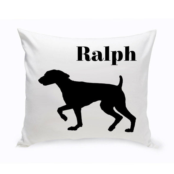 Personalized Dog Throw Pillow - SpringerSpaniel - JDS