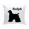 Personalized Dog Throw Pillow - AghanHound - JDS
