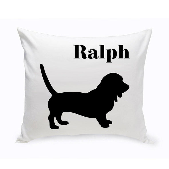Personalized Dog Throw Pillow - Dachsund - JDS
