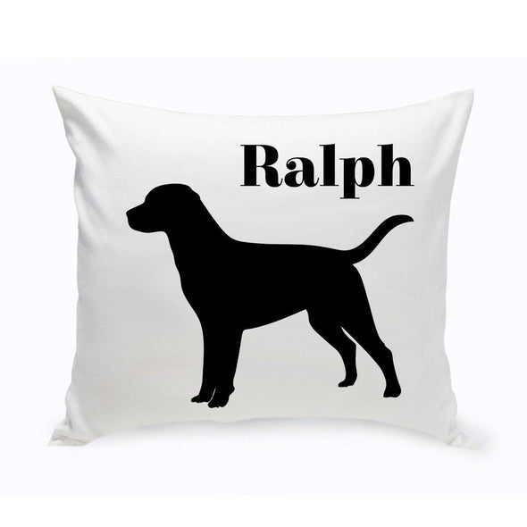 Personalized Dog Throw Pillow - Labrador - JDS