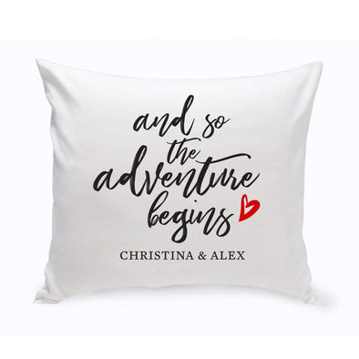 Personalized Adventure Throw Pillow -  - JDS