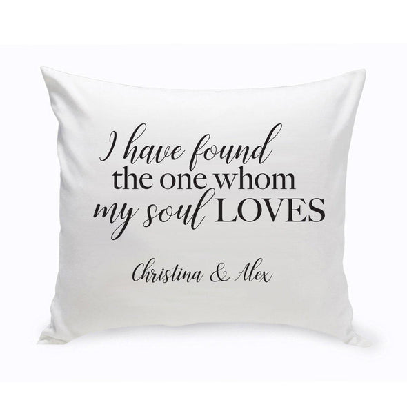 Personalized Solomon Throw Pillow -  - JDS