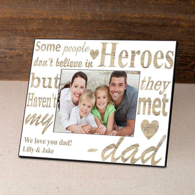 Personalized Father's Day Frame-My Hero -  - JDS