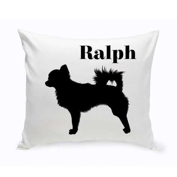 Personalized Dog Throw Pillow - Chihuahua - JDS