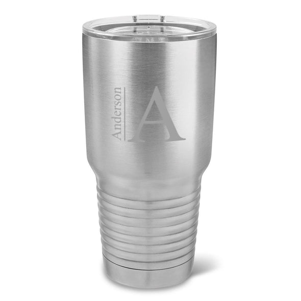 Personalized 30 oz. Stainless Insulated Travel Mug - Modern - JDS