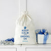 Personalized Velvet Hanukkah Gift Bags