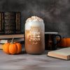 Personalized Halloween Glass Can - 16oz