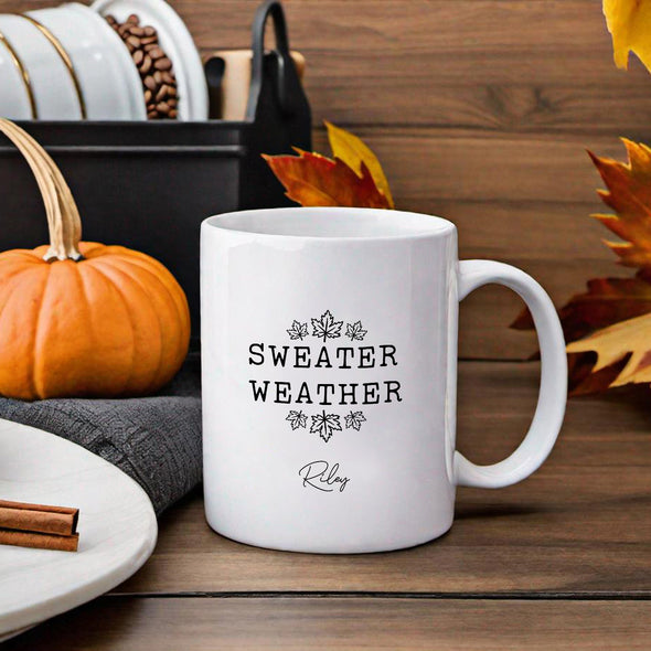 Personalized Autumn Mugs