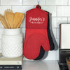Personalized Silicone Oven Mitts