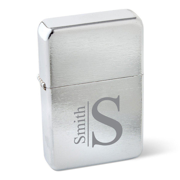 Personalized Stainless Steel Wind Proof Lighters- 4 Designs - Modern - JDS